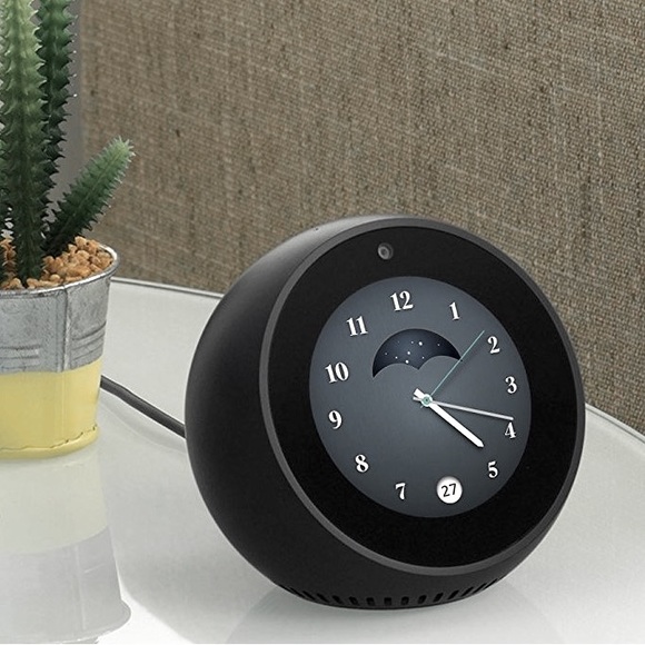 Amazon Portable Audio & Video Echo Spot Amazon Alexa Alarm Clock